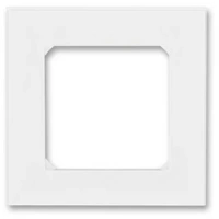 Рамка 1 постовая ABB Levit белый 2CHH015010A6003