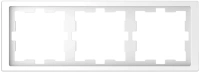 Рамка 3-постовая Merten D-Life Schneider Electric белый лотос MTN4030-6535