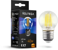Лампа филаментная диммируемая Voltega Globe dim E27 5W 3000K 8466