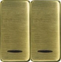 Выключатель двухклавишный с подсв.10А Fede FD04313PMx2 | FD16039-1x2 | FD16505x2 | FD16-BAST