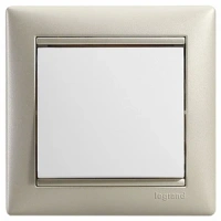 Рамка одноместная жемчужный 770471 Legrand Valena