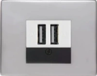 usb розетка | зарядка 260209 | 10340004 Berker