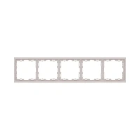 Рамка 5-постовая, кашемир бархат Brionilux серия Z (ZGR5CM)