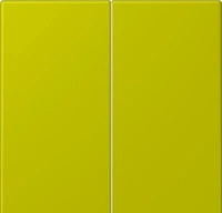 Выключатель двухклавишный Jung vert olive vif 505U+LC9954320F