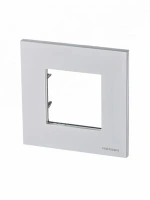 1 постовая рамка белая ABB Zenit 2CLA227100N1101