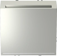 Выключатель карточный 16А Voltum S70 сталь Soft touch пластик (VLS010705)