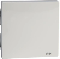 Клавиша IP44 Schneider Electric Merten Systeme M, полярно-белый MTN432019