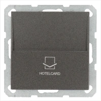 Карточный выключатель (отельный) 10A 250V~ с накладкой, цвет Мокко Jasmart G6209Z