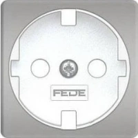 Розетка с шторками 2к | 3 16А 250 Fede FD16523 | FD04314CB | FD16-BAST