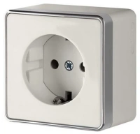 Розетка со шторками 220в с/з 16a слоновая кость Gallant Werkel W5071103