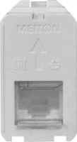 Розетка интернет RG45 5 CAT 1 модульная MEITON A4279C5E