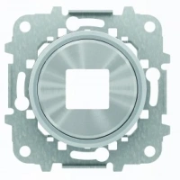 USB зарядка хром металл ABB Sky Moon 2CLA868500A1401|2CLA818500A1001