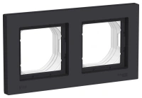 Рамка 2-постовая IP44, Systeme Electric AtlasDesign карбон ATN441002