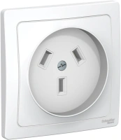 Розетка силовая 2P+N 32 А 250 В Systeme Electric Blanca БЕЛЫЙ BLNSR003231