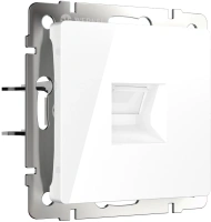 Розетка Ethernet RJ-45 белая Werkel Встраиваемые механизмы белые W1181001