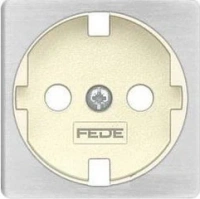 Розетка с шторками 2к | 3 16А 250 Fede FD16523 | FD04314NS-A | FD16-BAST
