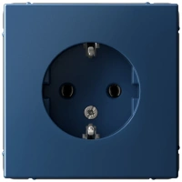 Розетка с заземлением Systeme Electric ArtGallery, 16А, аквамарин   GAL001143