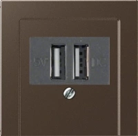 usb зарядка | розетка Jung 260205+A569PLTMO
