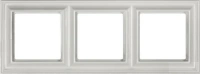 Рамка 3-пост цт. белый Jung Eco Profi Deco EPD483WW