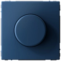 Светорегулятор (диммер) поворотно-нажимной Systeme Electric ArtGallery, LED, RC, 400Вт, аквамарин   GAL001123
