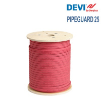 Саморегулирующийся кабель Devi Pipeguard 25 красный - 1 м (98300868)