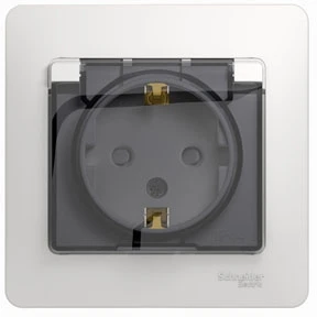 GSL000148 Systeme Electric Schneider Glossa белый