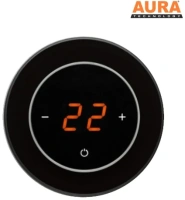 Терморегулятор AURA RONDA 9005 BLACK CLASSIC (CN1122)