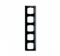 5 постовая рамка chateau черный ABB Basic 55 2CKA001725A1510