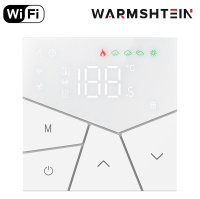 Терморегулятор Warmshtein Line Wi-Fi белый (CN2659)