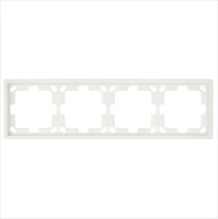 Рамка серия FD 4-постовая, цвет Сахара Jasmart FD1004SH