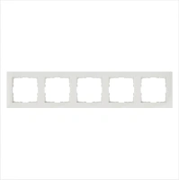 Рамка G-Classic 5-постовая, цвет слоновая кость Jasmart G1005V