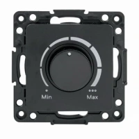 Диммер поворотный 40-600 Вт черный EKF EZD06-101-10