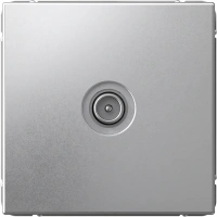 TV Розетка оконечная 1DB Systeme Electric ArtGallery, алюминий GAL000391
