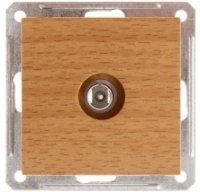Розетка TV одиночная 1dB Schneider Wessen 59 RTS-151-8-86
