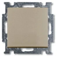 Проходной 1-клав. шампань ABB Basic 55 2CKA001012A2169