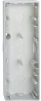 Коробка для накладного монтажа трехместная полярная белая M Elegance Merten MTN512319 Schneider Electric