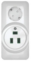 RA32-211R-B Systeme Electric Schneider Blanca накладной монтаж цвет белый