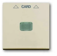 Карточный выключатель + подс. бежевый ABB Basic 55 2CKA001012A1713|2CKA001710A3865