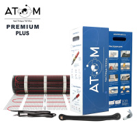 Нагревательный мат АТОМ Premium Plus - 1,0 кв.м. (CN2340)