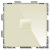 Розетка USB 2.1А бежевая CGSS Практика PL-W201U-BGG