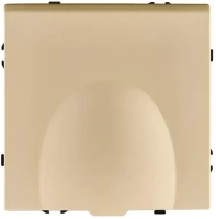 Розетка штепсельная  16A/250 В с крышкой и шторкой, золотой бархат Brionilux серия Z (ZG015GD)