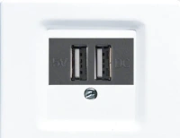 usb зарядка | розетка Jung SL500 260205+SL569TWW