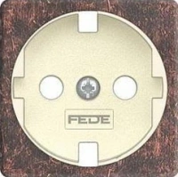 Розетка с шторками 2к | 3 16А 250 Fede FD16523 | FD04314RU-A | FD16-BAST
