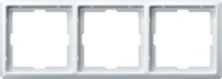 Трехместная рамка полярно белая Artec Merten MTN481319 Schneider Electric