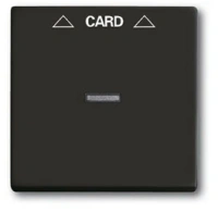 Карточный выключатель chateau черный ABB Basic 55 2CKA001012A1713|2CKA001710A3933