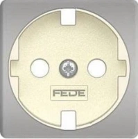 Розетка с шторками 2к | 3 16А 250 Fede FD16523 | FD04314CB-A | FD16-BAST