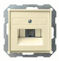 Розетка компьютерная одинарная RJ45 6-й кат. GIRA бронза EPUAE8UPOK6 | 027001