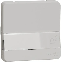 Механизм кнопочного выключателя с полем для маркировки, IP55 Mureva Styl Schneider Electric MUR39129, белый