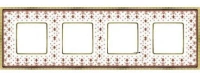 Рамка 4-пост фарфор Fede New Belle Epoque porcelain FD01474MAOB