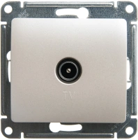 Розетка TV проходная 4DB Systeme Electric Glossa, перламутр GSL000692